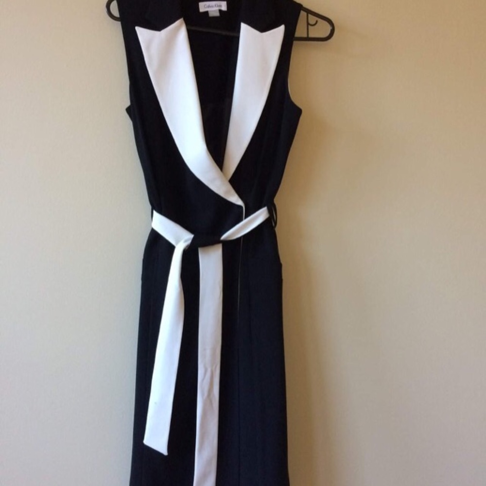 Calvin Klein Women's Colorblocked dress